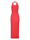 Laneus Knitted Dress In Red