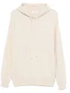 Laneus Knitted Hoodie In Neutrals