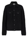 Laneus Knitted Jacket In Black