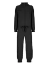 Laneus Knitted Jumpsuit In Black