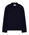 Laneus Long Sleeve Shawl Collar Sweater In Black