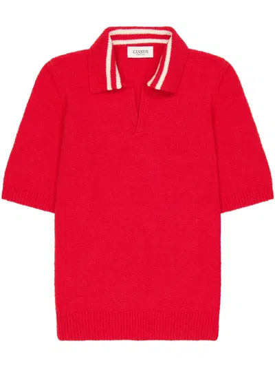 LANEUS KNITTED POLO SHIRT