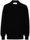 LANEUS KNITTED POLO SWEATER