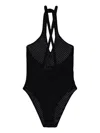 Laneus Costume Da Bagno A Maglia Traforata