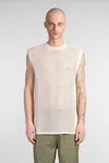 Laneus Knitwear In Beige Viscose In Beige