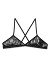 Laneus Top Mit Spitze In Schwarz
