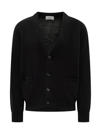 LANEUS LANEUS LANEUS BLACK CARDIGAN WITH BUTTONS