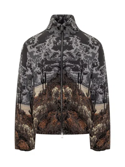 LANEUS LANEUS LANEUS JACKET WITH DESERT PRINT