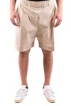 Laneus Light Blue Relaxed Fit Shorts In Neutral