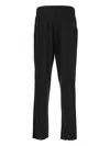 Laneus Light Wool Pants In Black