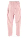 Laneus Popeline Pants In Pink