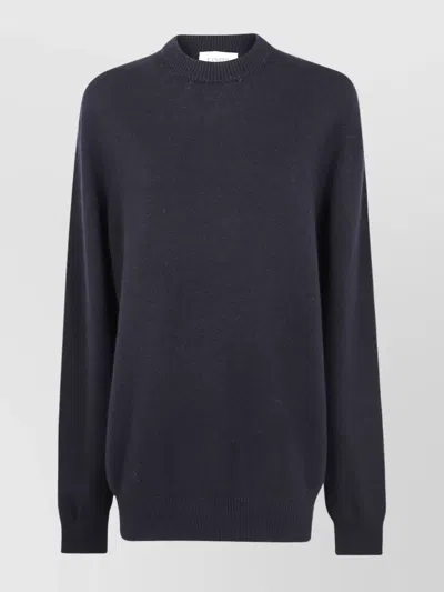 LANEUS LONG SLEEVE RIBBED KNIT JUMPER