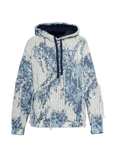 Laneus Long-sleeved Knitted Sweater In Multi