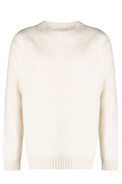 Laneus Luxurious Knitwear Sweater For Men In Neutral