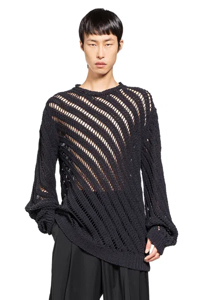 Laneus Man Black Knitwear