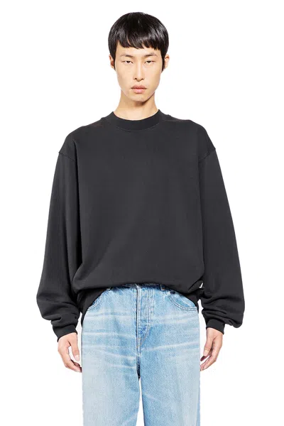 Laneus Man Black Sweatshirts
