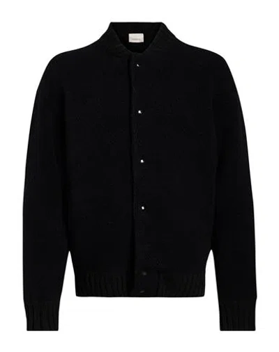 Laneus Man Jacket Black Size 42 Virgin Wool, Polyamide, Elastane