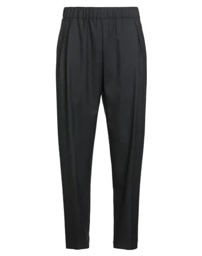 Laneus Man Pants Black Size 32 Virgin Wool