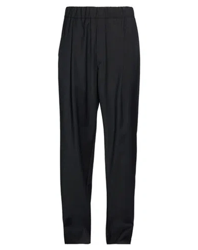 Laneus Man Pants Black Size 32 Virgin Wool