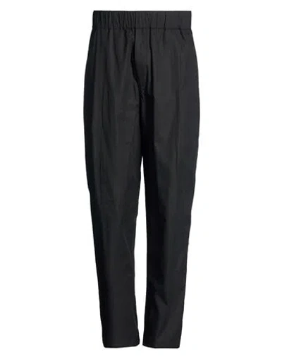Laneus Man Pants Black Size Xxl Cotton