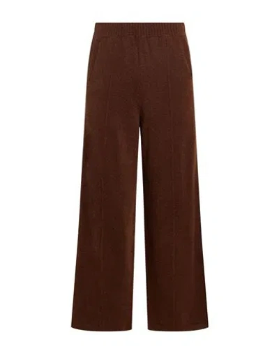 Laneus Man Pants Chocolate Brown Size 30 Cashmere, Silk, Polyester