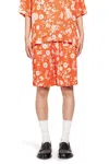 Laneus Man Red Shorts & Skirts In Red