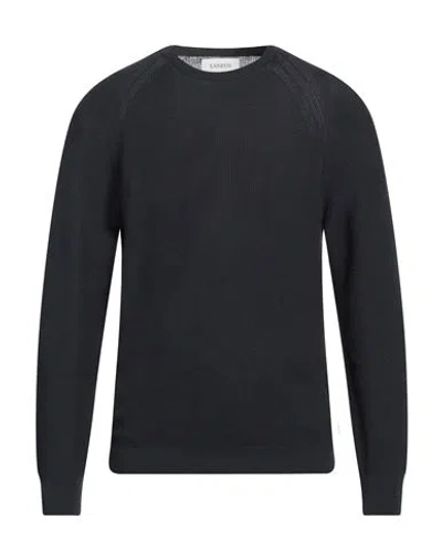 Laneus Man Sweater Navy Size 38 Cotton
