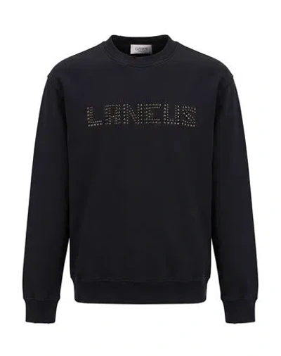Laneus Man Sweatshirt Black Size L Cotton