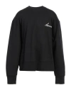 Laneus Man Sweatshirt Black Size Xl Cotton