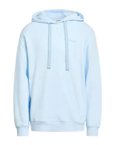 Laneus Man Sweatshirt Sky Blue Size Xl Cotton