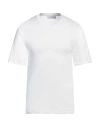 Laneus Man T-shirt White Size 38 Cotton