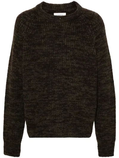 LANEUS MÉLANGE-EFFECT SWEATER