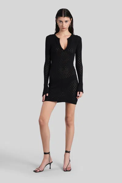 Laneus Mini Dress In Black