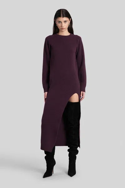 Laneus Mini Dress In Purple