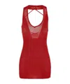 Laneus Mini Dress In Red