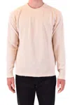 Laneus Multicolor Knit Sweater With Ribbed Detailing In Pink