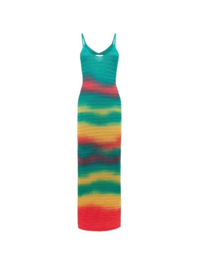 Laneus Multicolored Dress  Spring Summer 2026