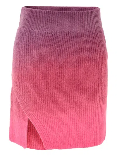 Laneus Kids' Ombre-effect Skirt In Pink