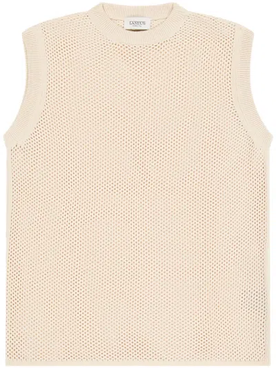 LANEUS OPEN-KNIT VEST