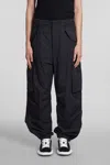 LANEUS PANTS IN BLACK COTTON