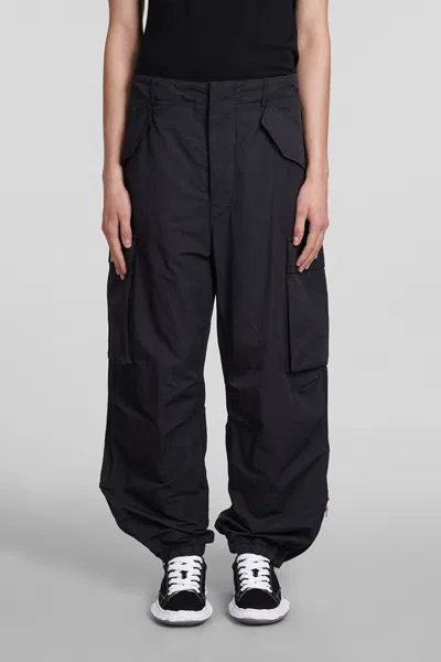 Laneus Pants In Black Cotton