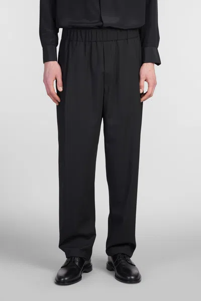 LANEUS PANTS IN BLACK WOOL