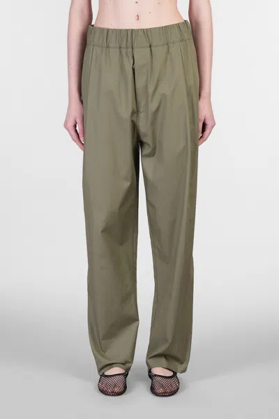 Laneus Pants In Green Cotton
