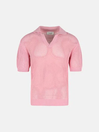 Laneus Pink Viscose Blend Sweater