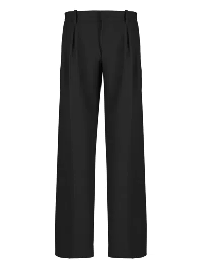 Laneus Pleated Trousers In Black