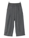 Laneus Pleated Trousers In Gray