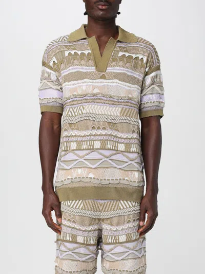 Laneus Polo Shirt  Men Color Beige