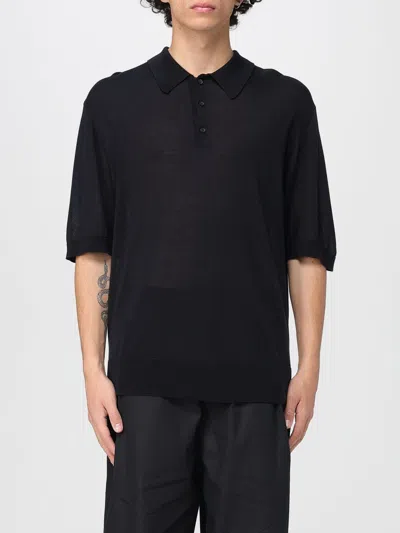 Laneus Polo  Uomo Colore Nero In Black