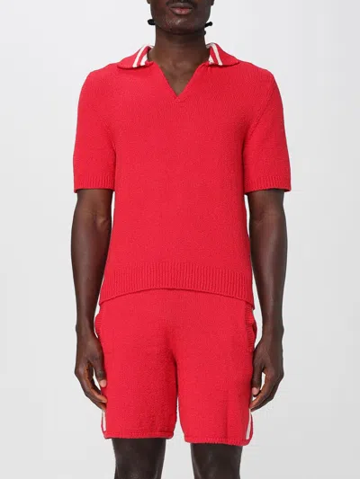Laneus Polo Shirt  Men Color Red
