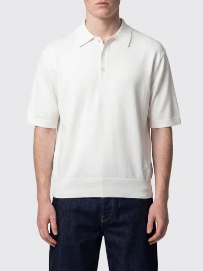 Laneus Polo Shirt Men In White